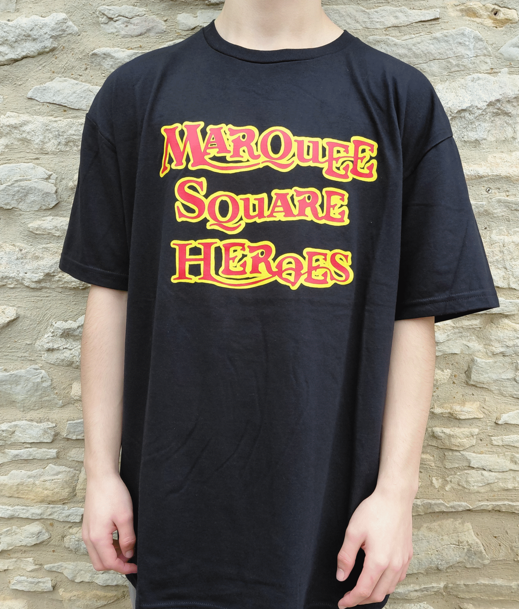 Marquee Square Heroes "Are You Following Me" T-Shirt